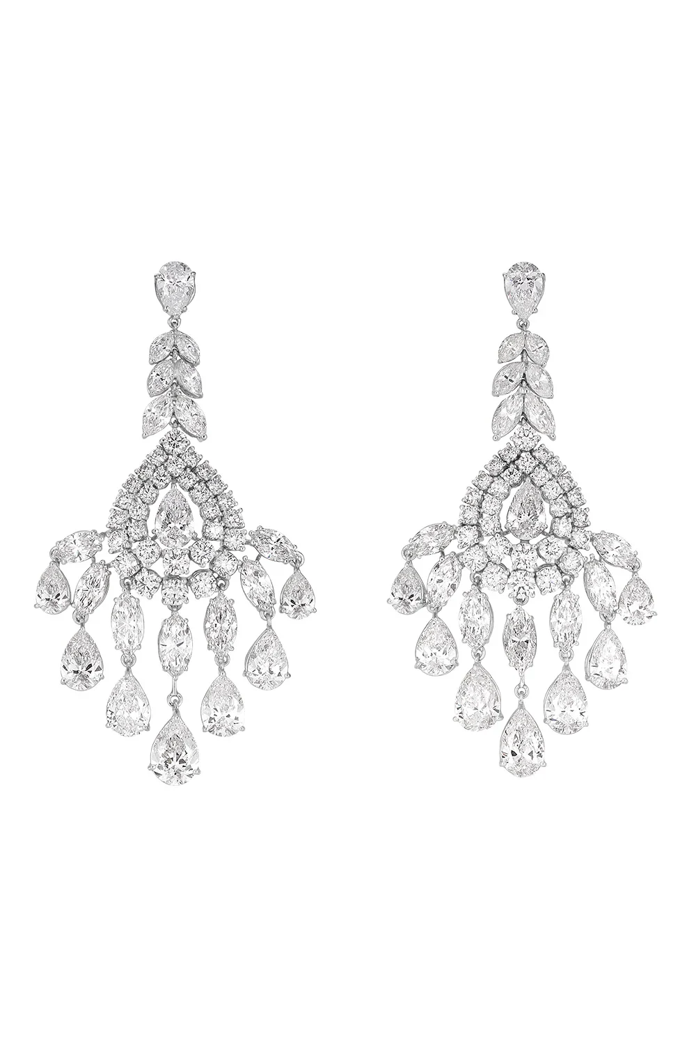 Diamond Chandelier Earrings Diamond Chandelier Earrings