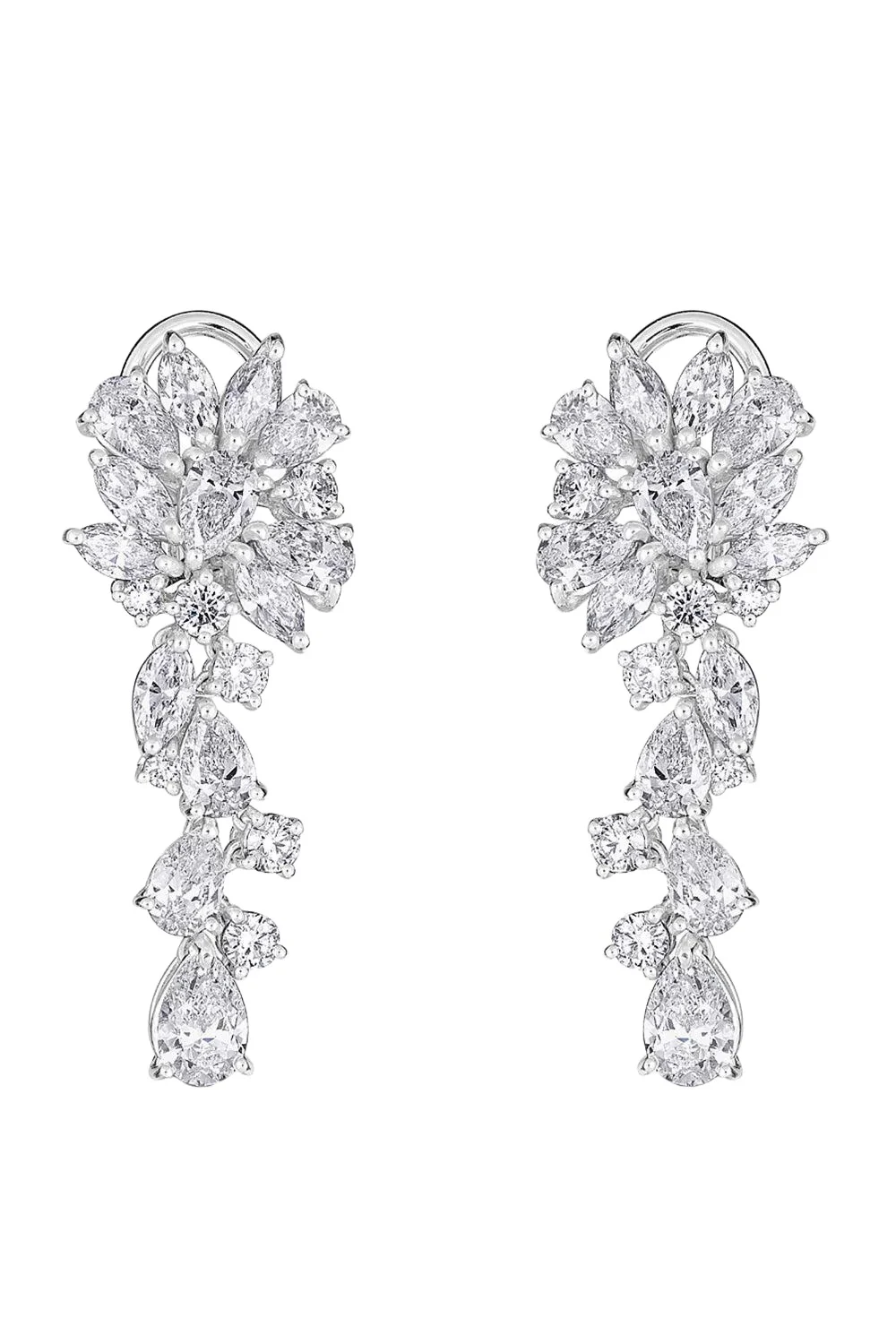 Zydo Diamond Dangling Earrings