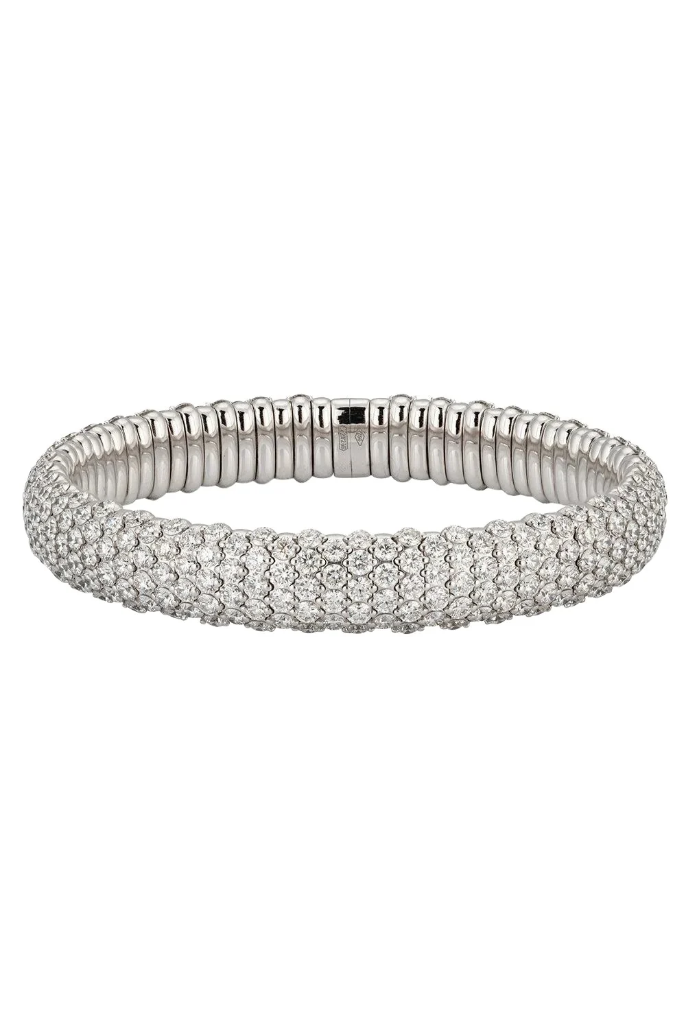 Zydo Diamond Medium Domed Stretch Bracelet