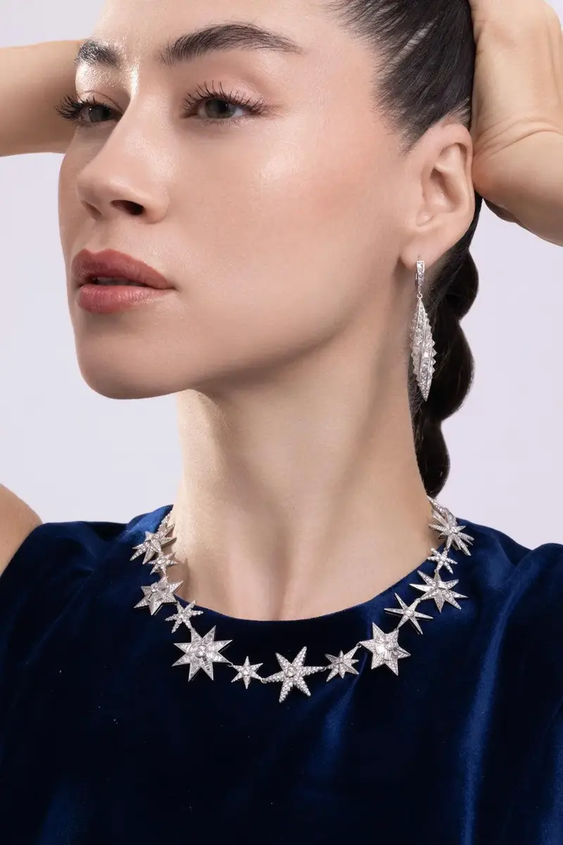 CICADA Diamond Star Necklace | Thumbnail 2 CICADA Diamond Star Necklace | Thumbnail 2