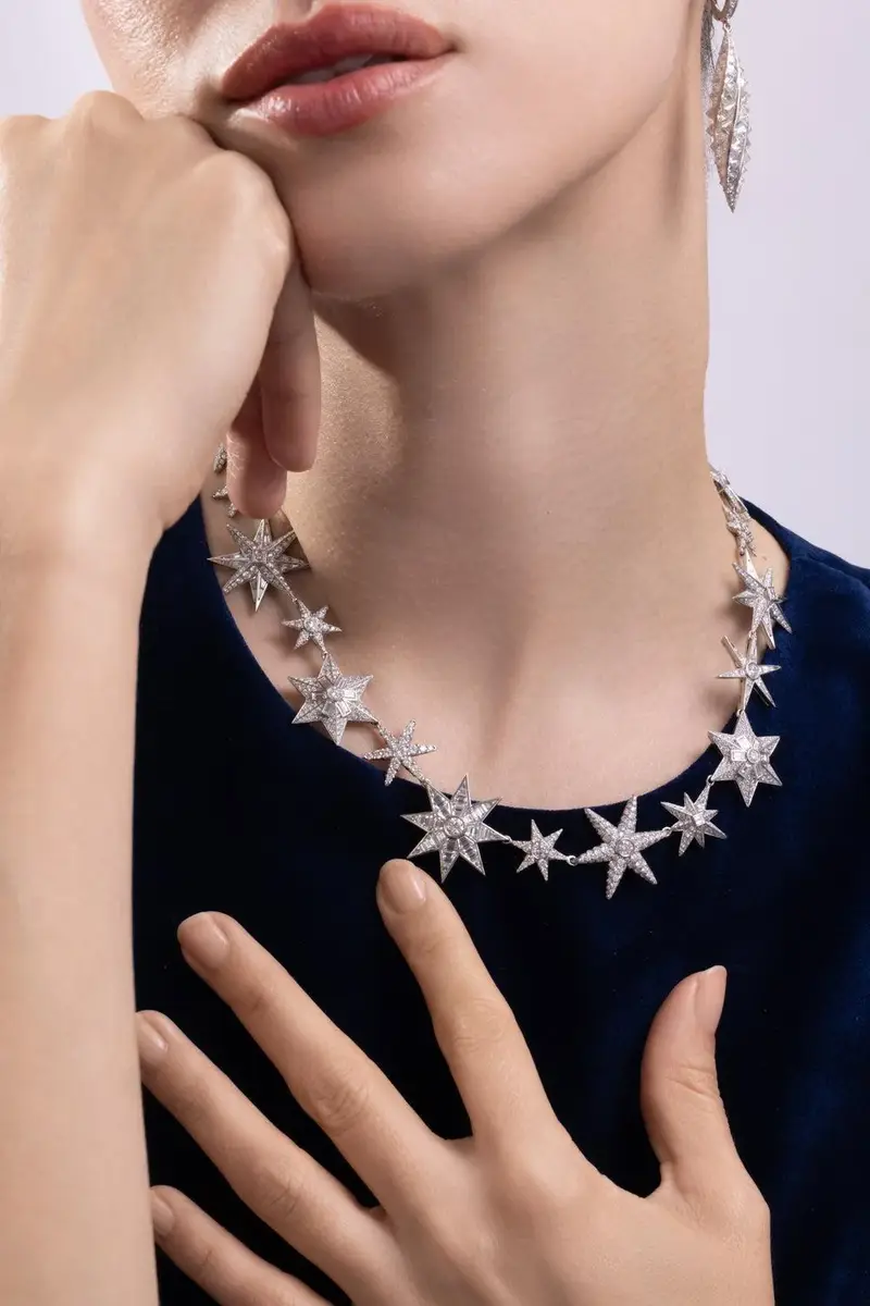 CICADA Diamond Star Necklace | Thumbnail 4 CICADA Diamond Star Necklace | Thumbnail 4