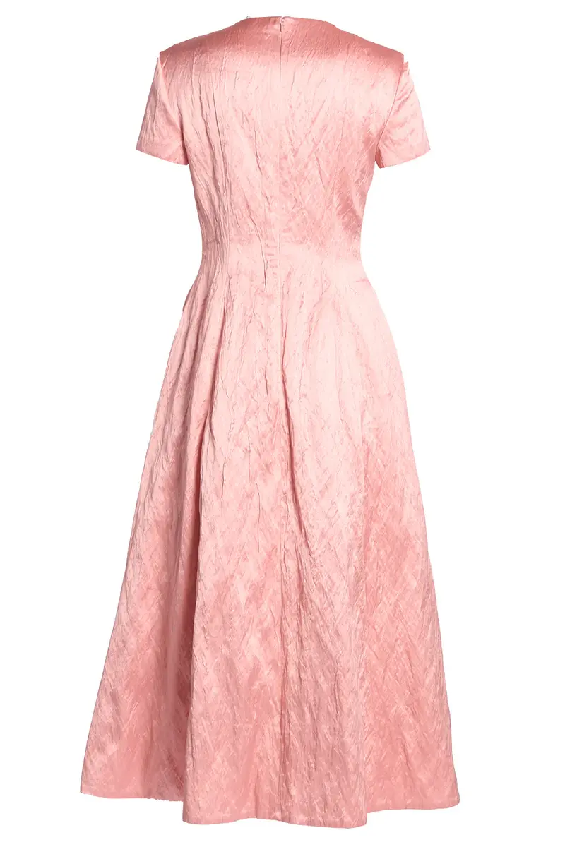 Erdem Textured Short Sleeve Dress | Thumbnail 5 Erdem Textured Short Sleeve Dress | Thumbnail 5