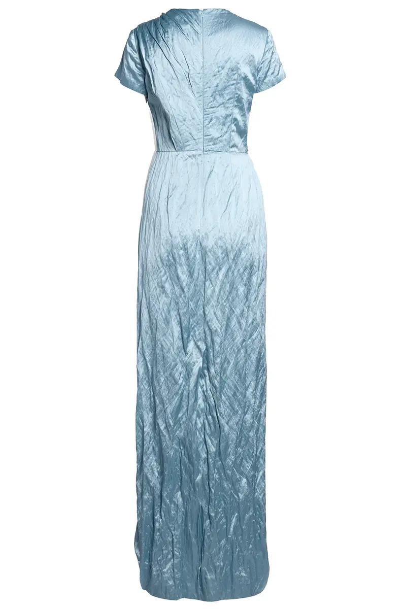 Erdem Textured Short Sleeve Gown | Thumbnail 2 Erdem Textured Short Sleeve Gown | Thumbnail 2