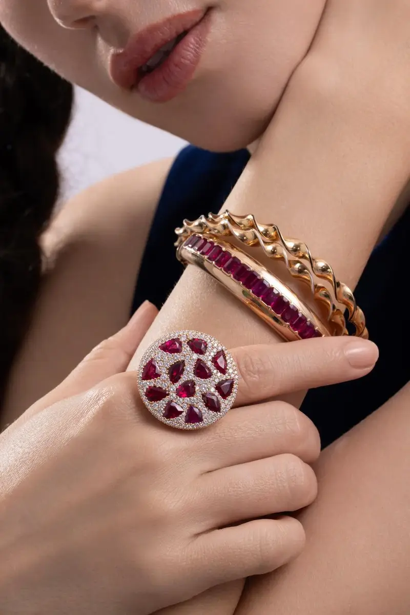 CICADA White Enamel Twist Bracelet | Thumbnail 4 CICADA White Enamel Twist Bracelet | Thumbnail 4