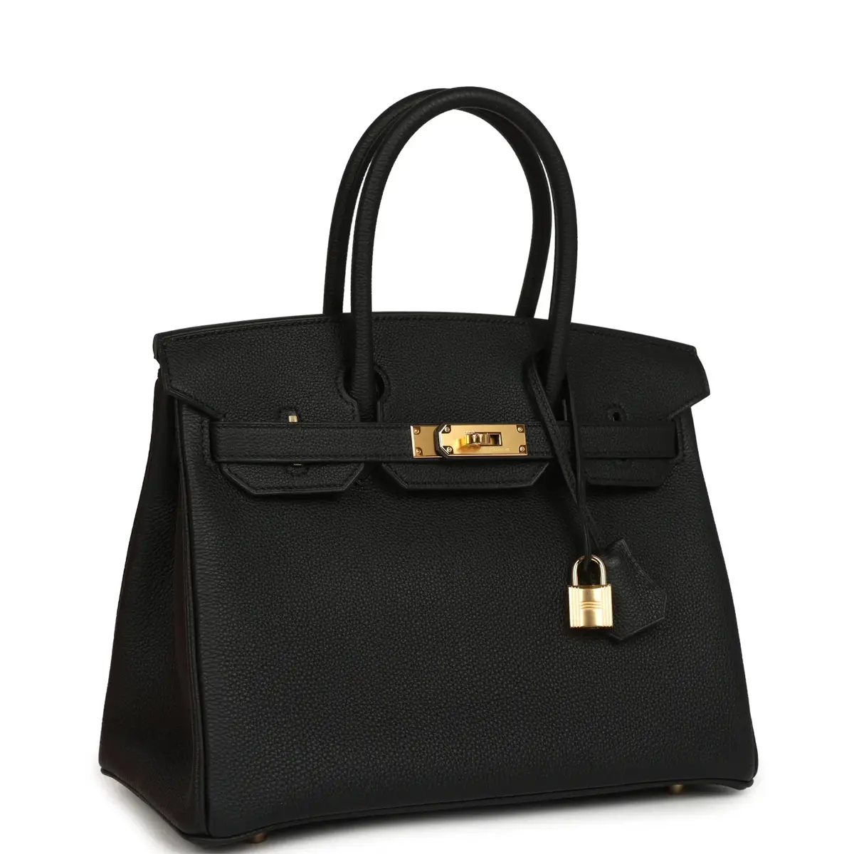 HERMÈS Hermes Birkin 30 Black Togo Gold Hardware | Thumbnail 2