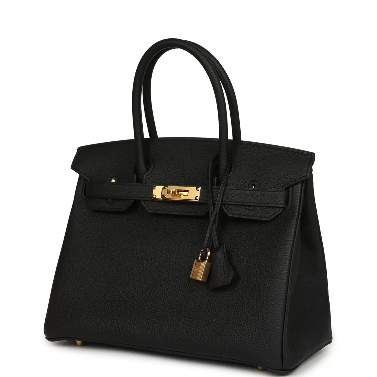 HERMÈS Hermes Birkin 30 Black Togo Gold Hardware | Thumbnail 5