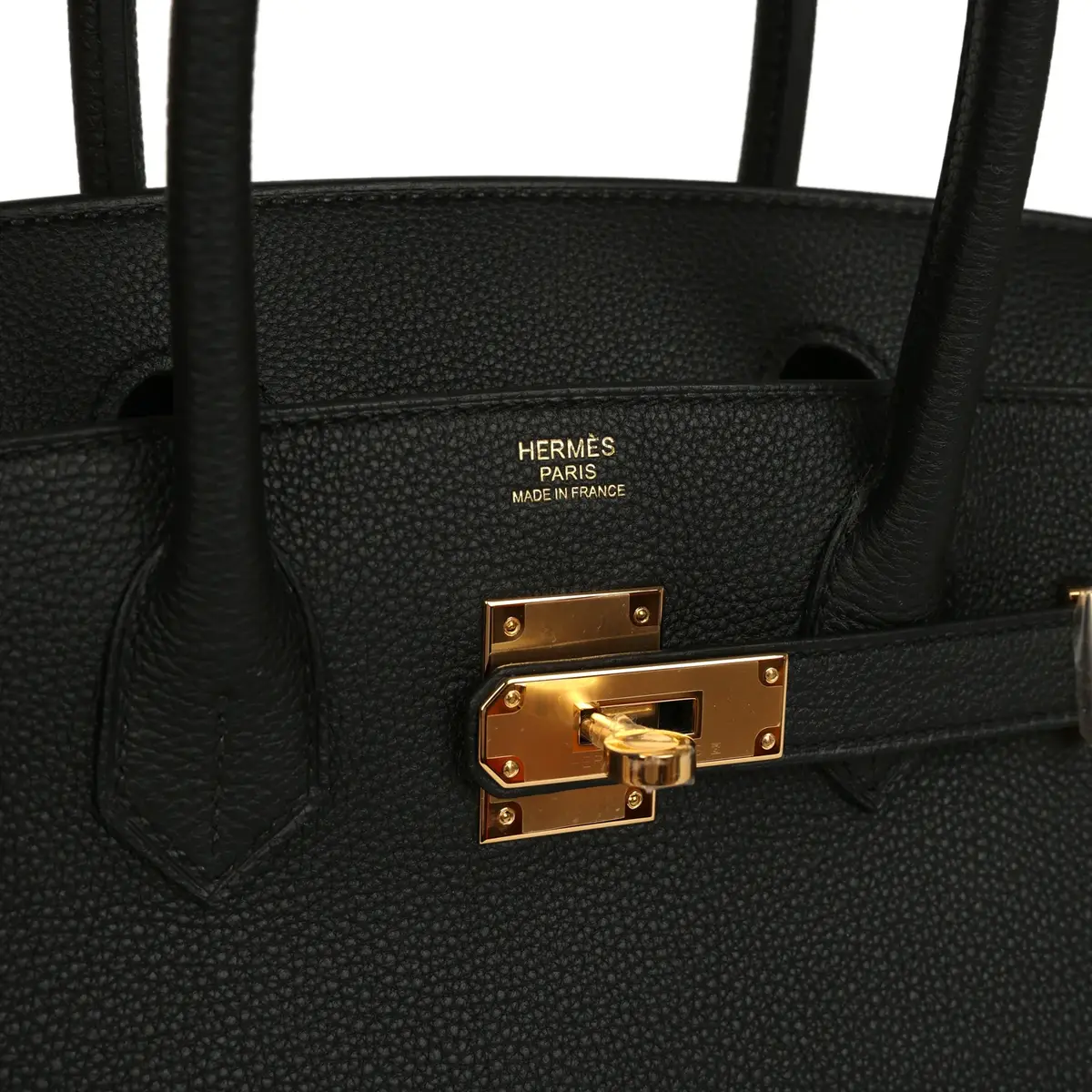 HERMÈS Hermes Birkin 30 Black Togo Gold Hardware | Thumbnail 7