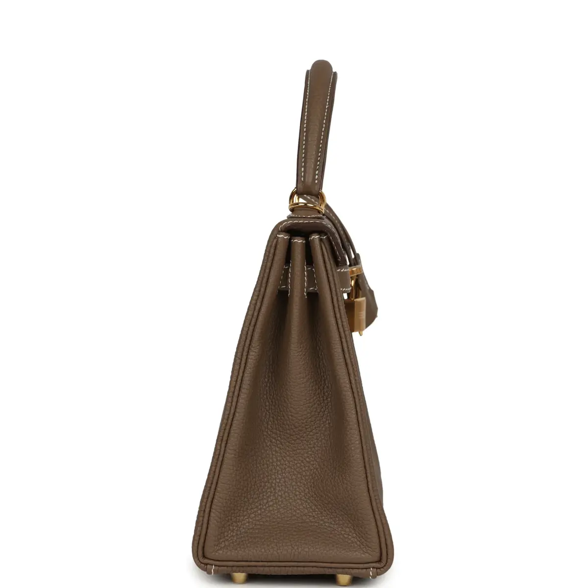 HERMÈS Hermes Kelly Retourne 25 Etoupe Togo Gold Hardware | Thumbnail 3