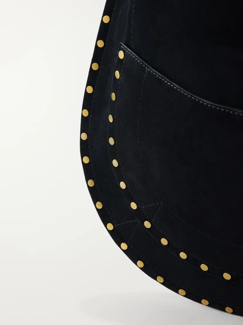 Isabel Marant Oskan Embellished Suede Shoulder Bag | Thumbnail 5
