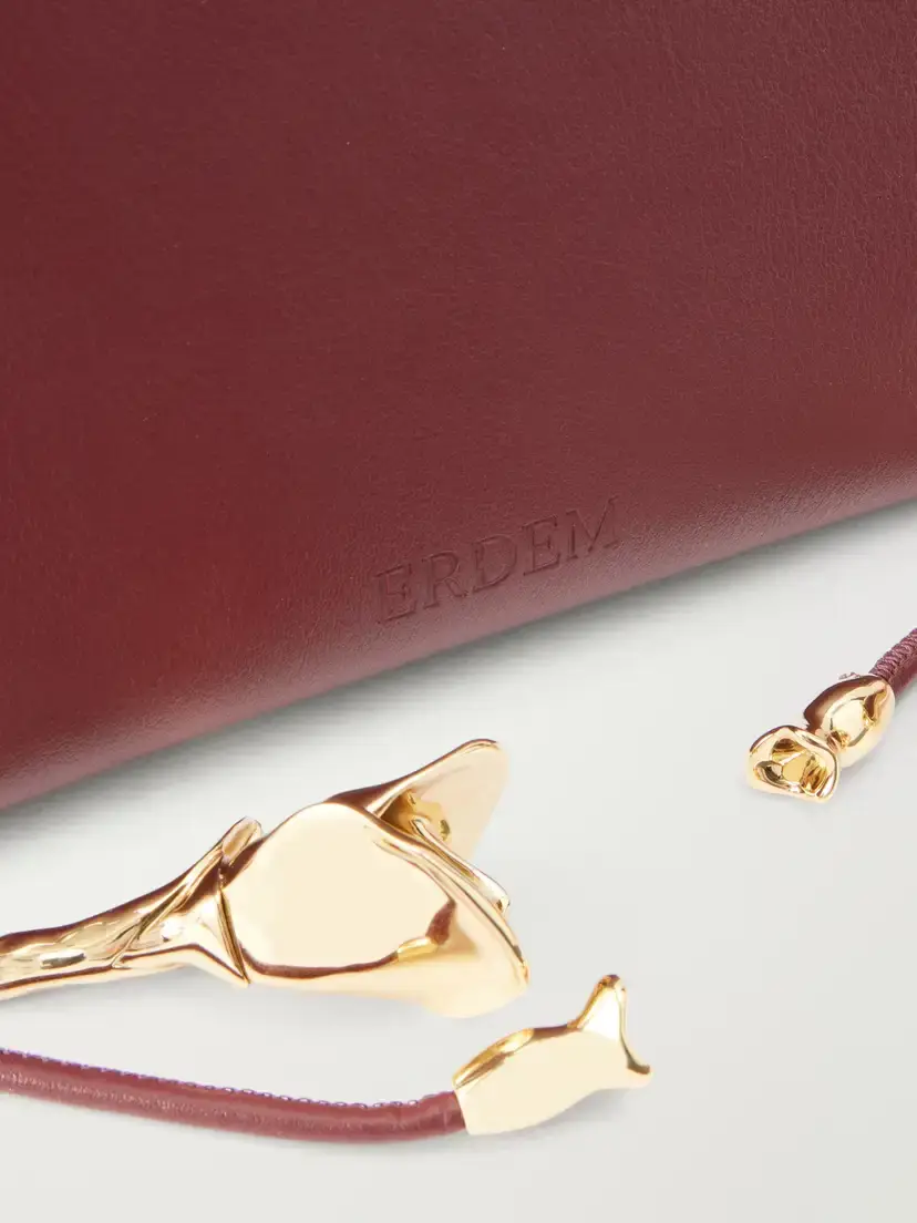 Erdem Flora Leather Shoulder Bag | Thumbnail 5 Erdem Flora Leather Shoulder Bag | Thumbnail 5