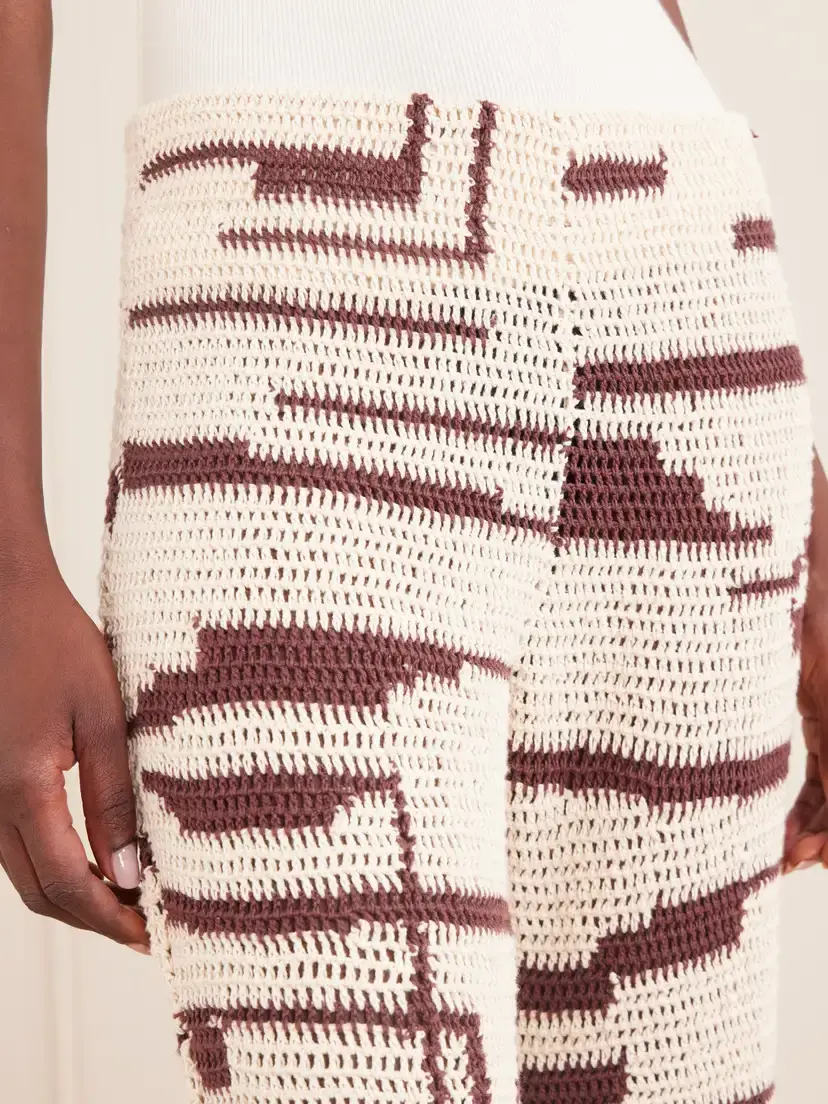 ALIX OF BOHEMIA Farah Crocheted Cotton Flared Pants | Thumbnail 6 ALIX OF BOHEMIA Farah Crocheted Cotton Flared Pants | Thumbnail 6