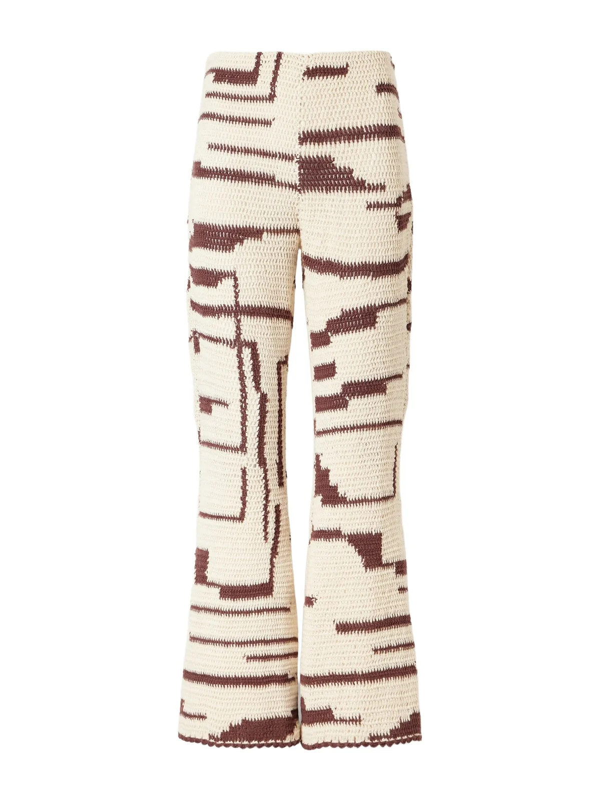 Farah Crochet-knit Cotton Flared Pants Farah Crochet-knit Cotton Flared Pants