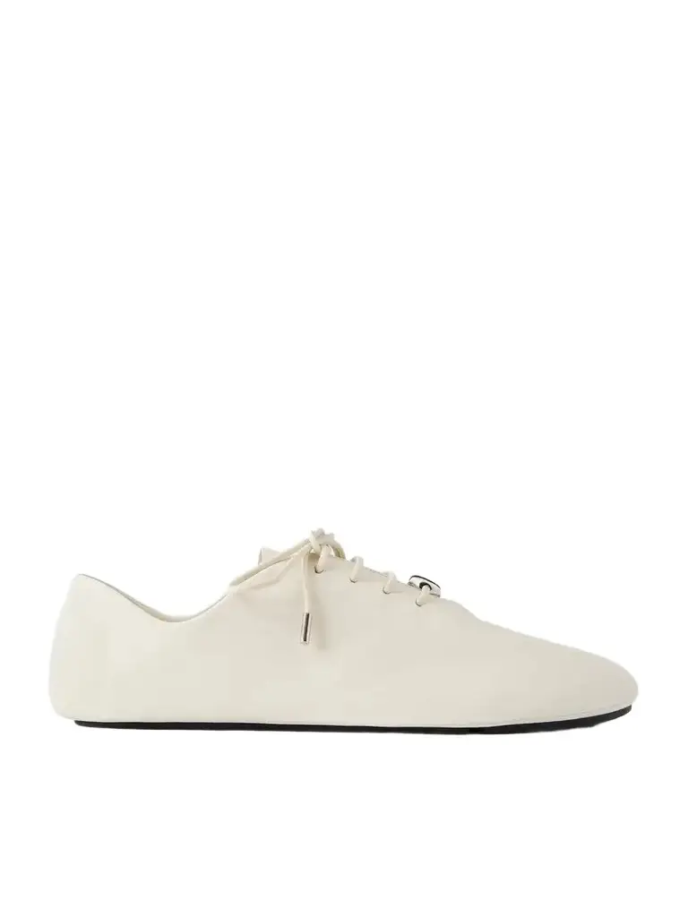 Loewe Pebble Embellished Leather Sneakers | Image 1 Loewe Pebble Embellished Leather Sneakers | Image 1