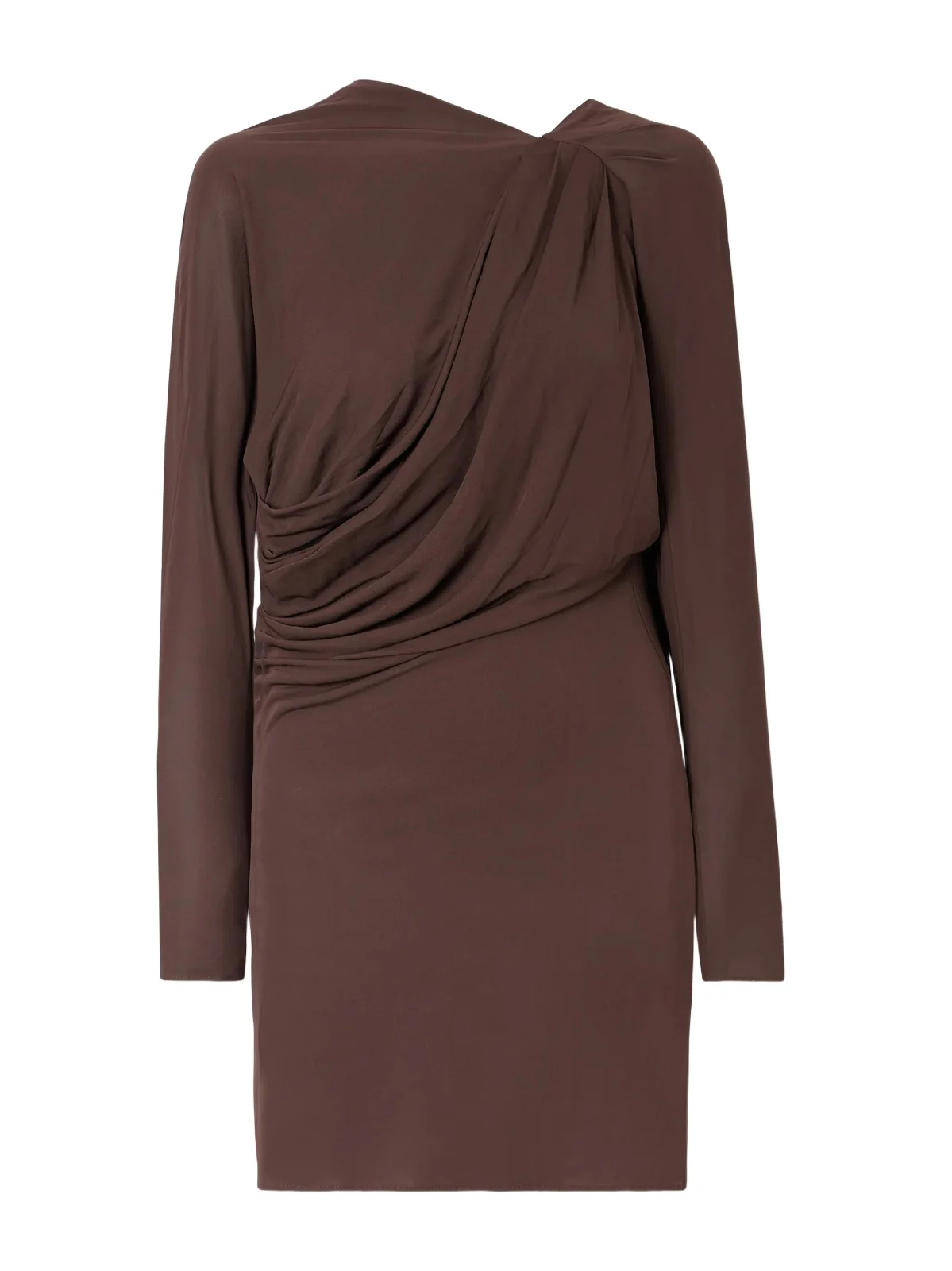 Open-back Draped Jersey Mini Dress Open-back Draped Jersey Mini Dress