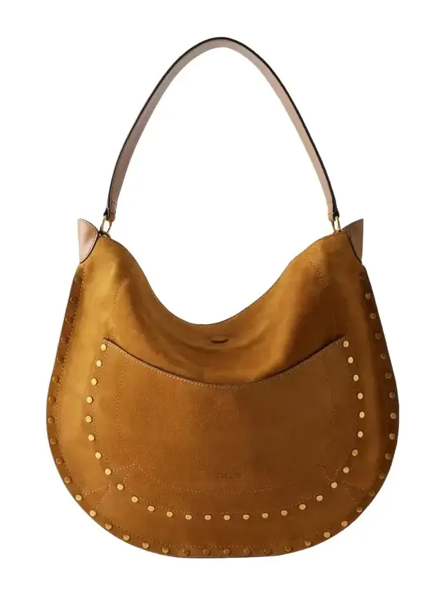 Oskan Embellished Suede Shoulder Bag Oskan Embellished Suede Shoulder Bag