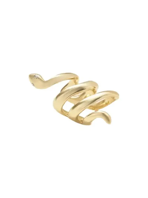 Cobra 18-karat Gold Diamonds Ear Cuff