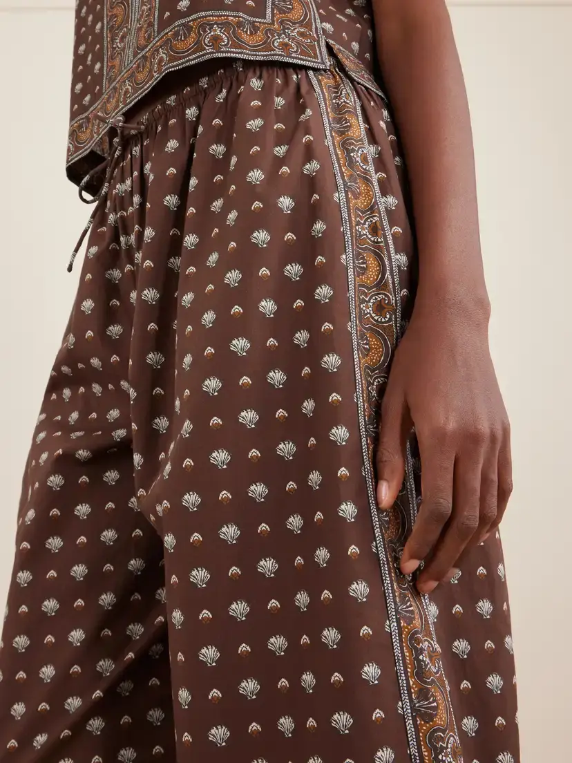 DÔEN Yarrow Printed Cotton Balloon Pants | Thumbnail 4 DÔEN Yarrow Printed Cotton Balloon Pants | Thumbnail 4