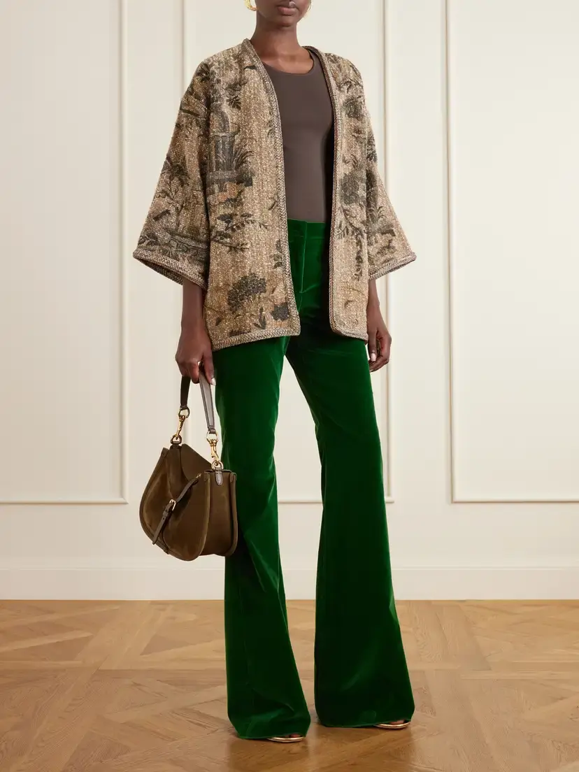 Etro Kesa Embroidered Bouclé Jacket | Thumbnail 2 Etro Kesa Embroidered Bouclé Jacket | Thumbnail 2