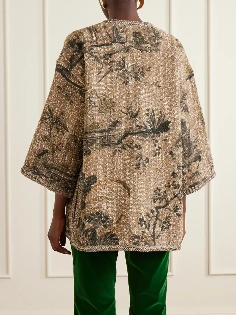 Etro Kesa Embroidered Bouclé Jacket | Thumbnail 3 Etro Kesa Embroidered Bouclé Jacket | Thumbnail 3