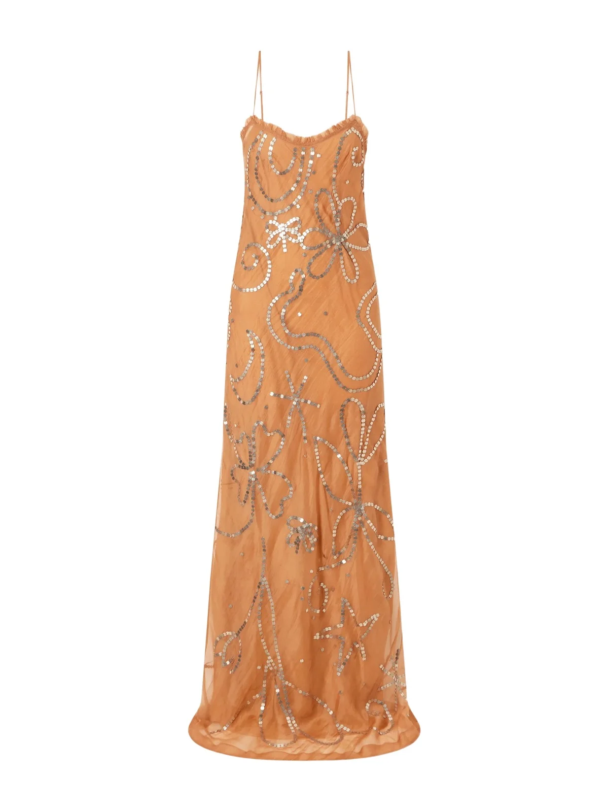 Athens Paillette-embellished Silk-blend Maxi Dress Athens Paillette-embellished Silk-blend Maxi Dress