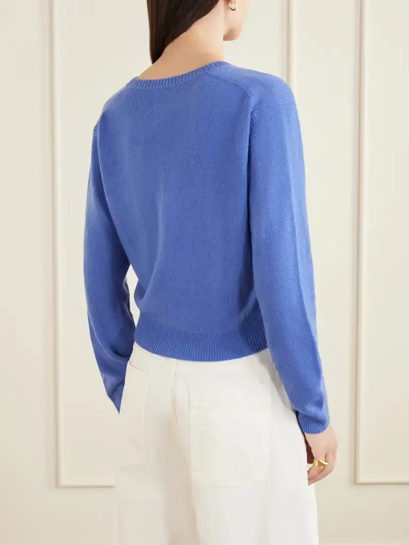 Allude Cashmere Sweater | Thumbnail 3 Allude Cashmere Sweater | Thumbnail 3