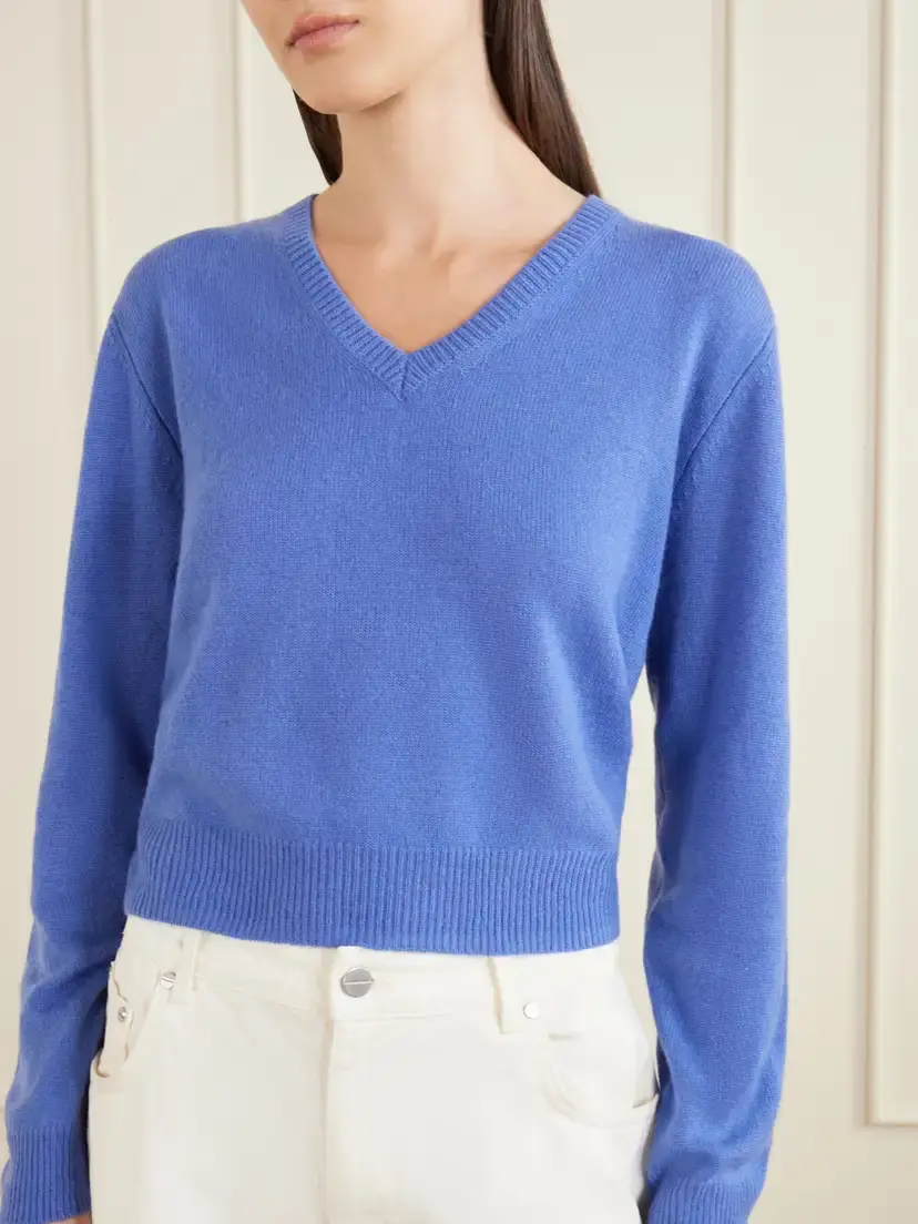 Allude Cashmere Sweater | Thumbnail 4 Allude Cashmere Sweater | Thumbnail 4