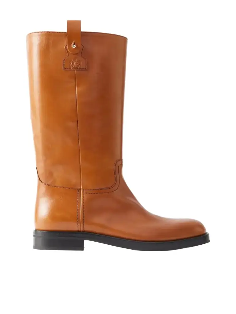 Church's Peyton Leather Knee Boots | Image 1 Church's Peyton Leather Knee Boots | Image 1