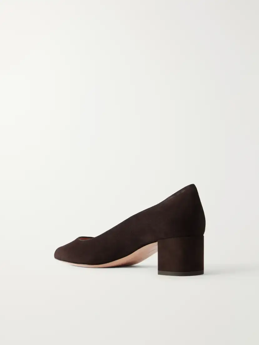 Gianvito Rossi Piper 45 Suede Pumps | Thumbnail 3