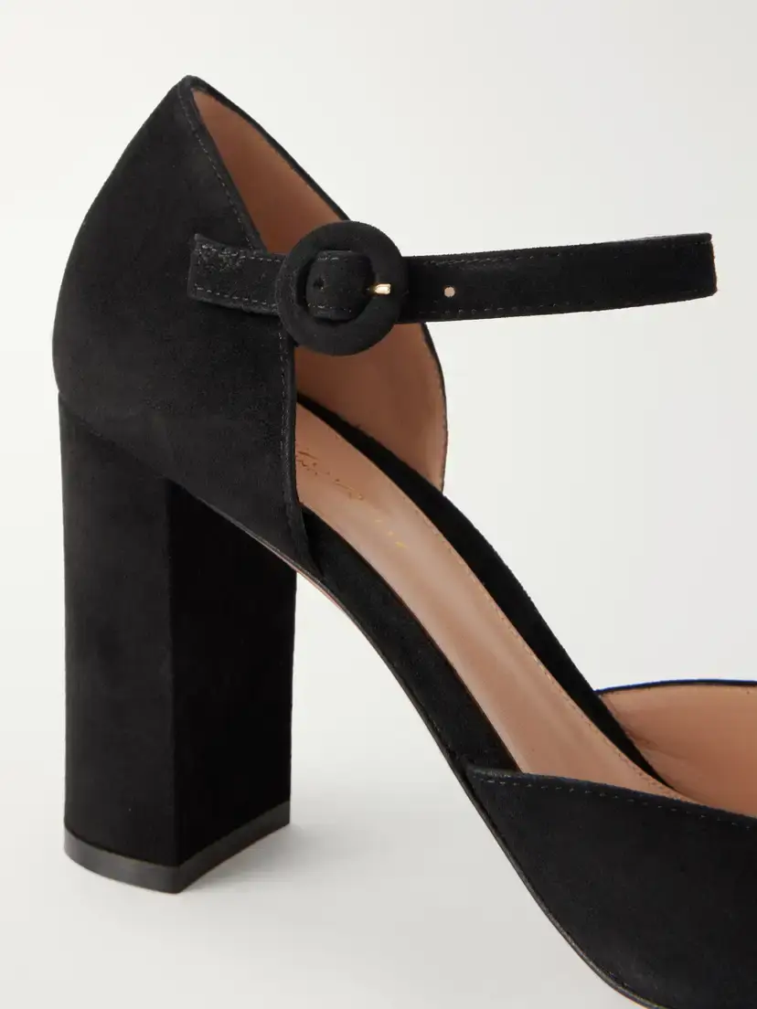 Gianvito Rossi 85 Suede Pumps | Thumbnail 5