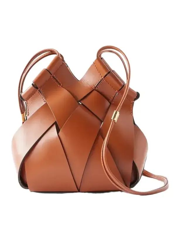 Charlotte Woven Leather Shoulder Bag Charlotte Woven Leather Shoulder Bag