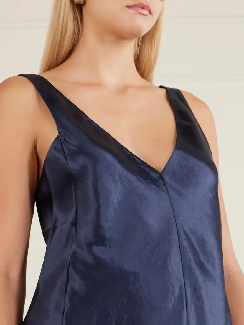 Maria McManus Draped Satin Cami | Thumbnail 4 Maria McManus Draped Satin Cami | Thumbnail 4