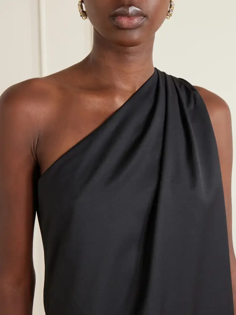 Abadia Ayla One-shoulder Wool-blend Blouse | Thumbnail 4 Abadia Ayla One-shoulder Wool-blend Blouse | Thumbnail 4
