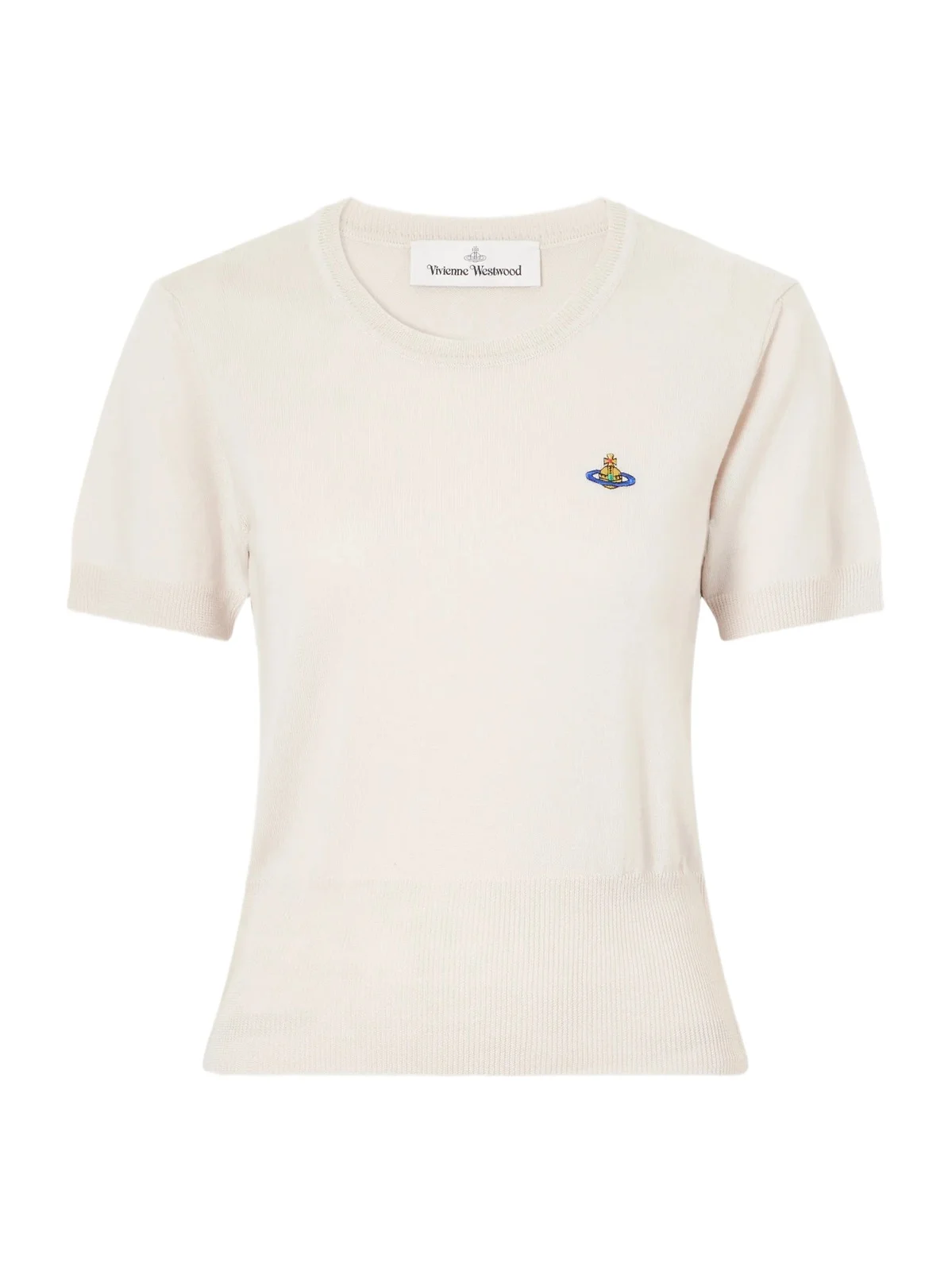 Bea Logo-embroidered Wool T-shirt Bea Logo-embroidered Wool T-shirt