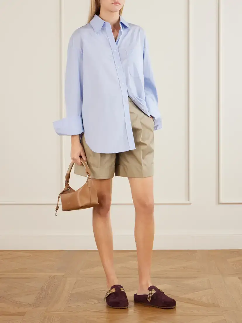 Burberry Urchin Check Suede Clog | Thumbnail 4