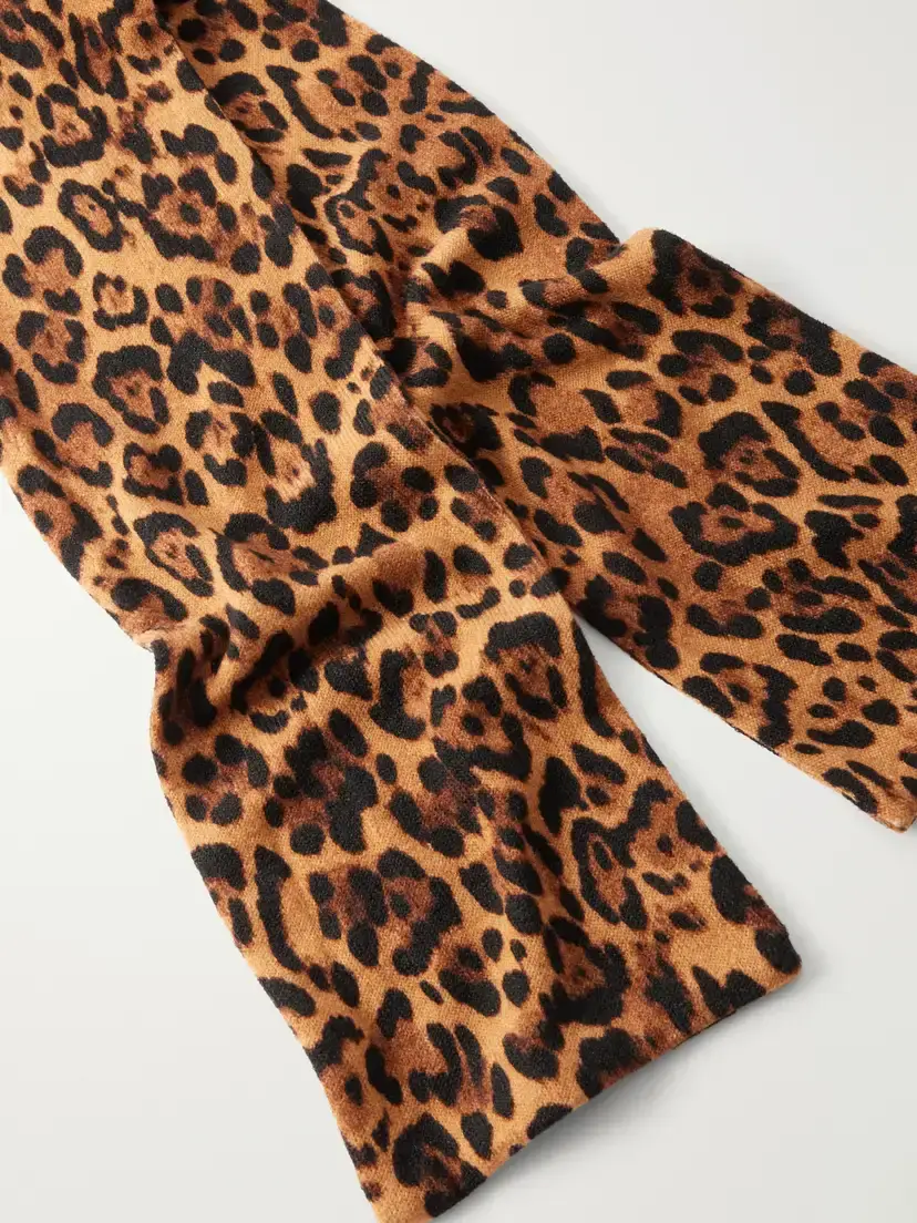 ANNA SUI Honey Animal-print Jersey Wrap | Thumbnail 3