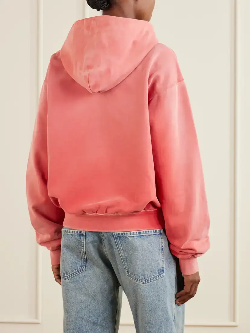 Maison Margiela Cotton-jersey Zip-up Hoodie | Thumbnail 4