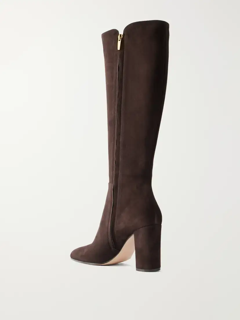 Gianvito Rossi 85 Suede Knee Boots | Thumbnail 3