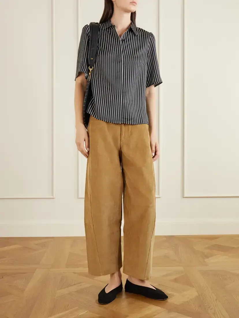 Maria McManus Striped Habotai Blouse | Thumbnail 2 Maria McManus Striped Habotai Blouse | Thumbnail 2