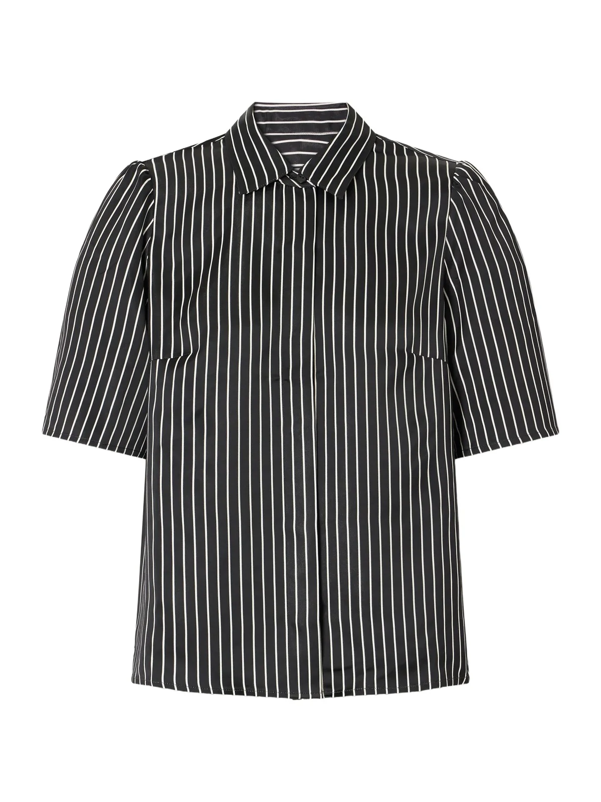 Maria McManus Striped Habotai Blouse