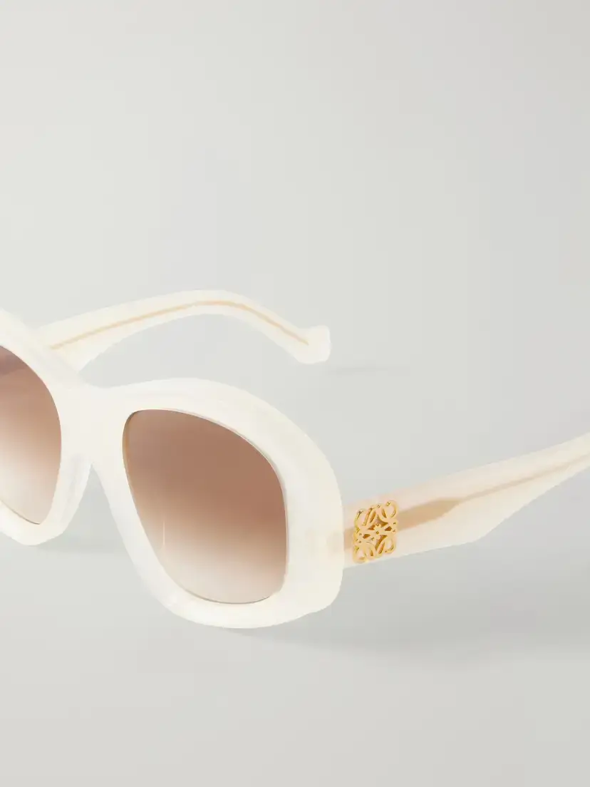 Loewe Anagram Round-frame Acetate Sunglasses | Thumbnail 4