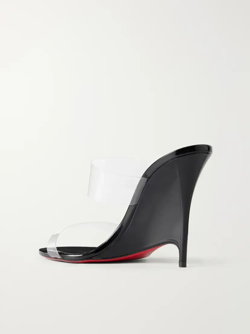 Christian Louboutin Solo Zee 100 Tpu Wedge Sandals | Thumbnail 3 Christian Louboutin Solo Zee 100 Tpu Wedge Sandals | Thumbnail 3