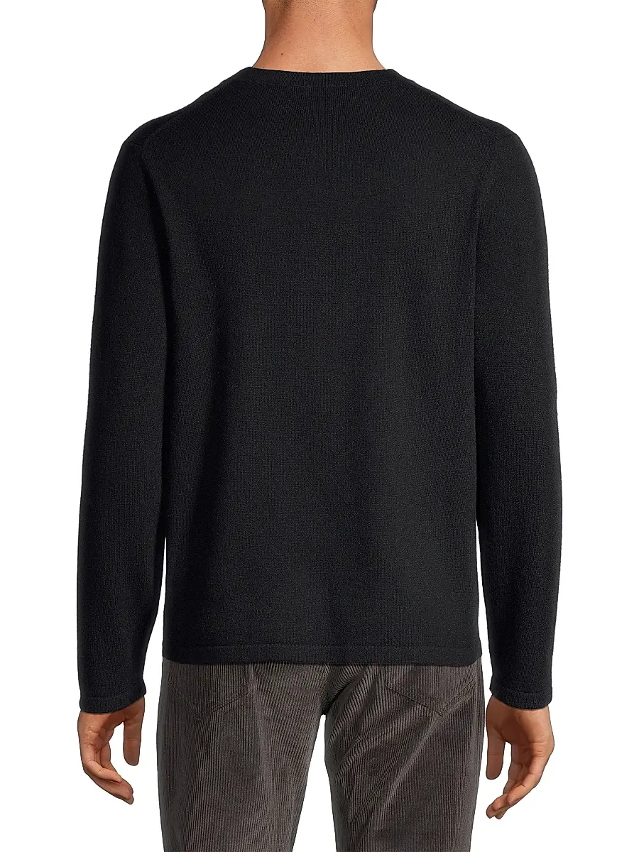 Vince Men's Cashmere Crewneck Sweater | Thumbnail 5 Vince Men's Cashmere Crewneck Sweater | Thumbnail 5