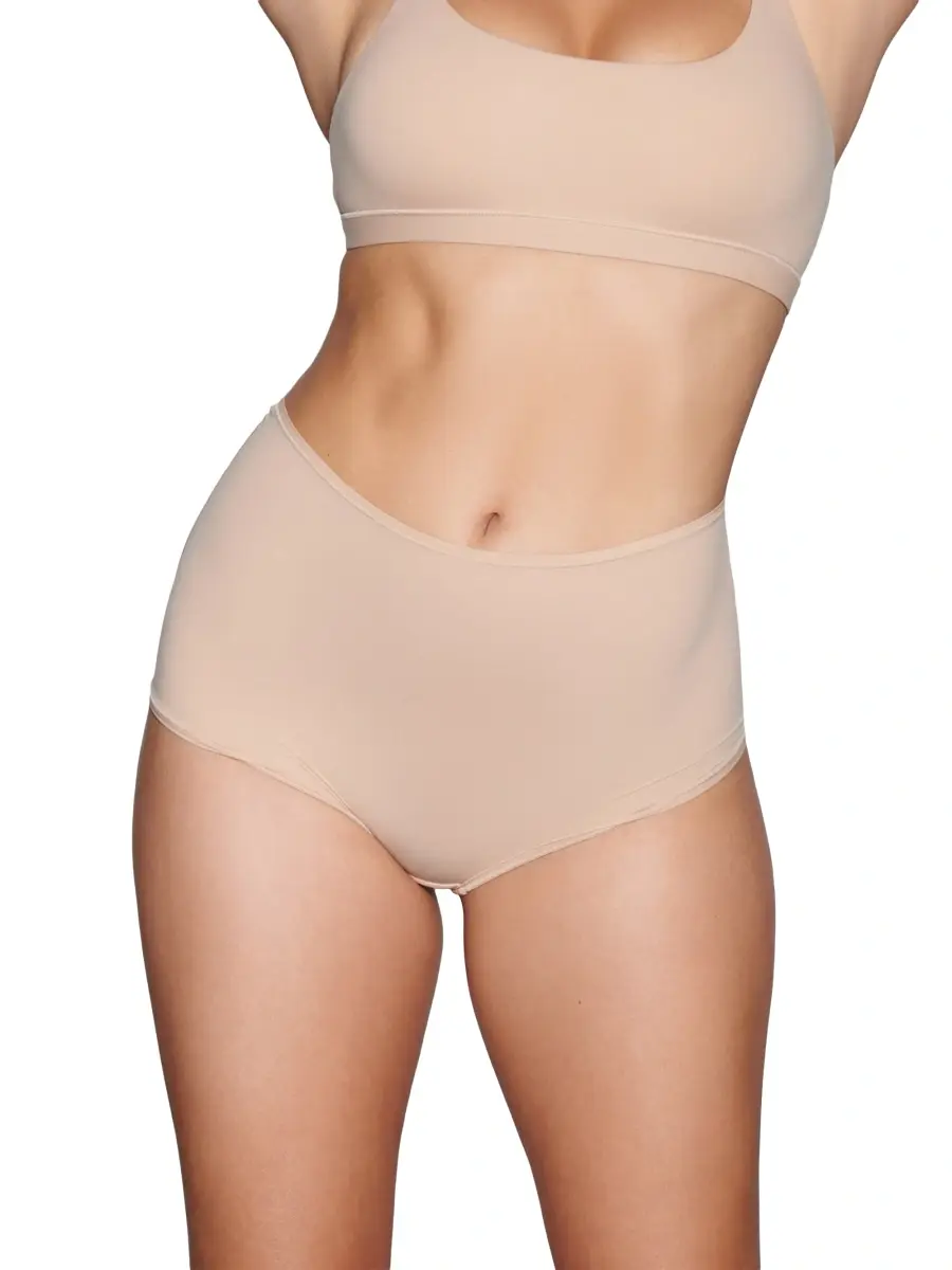 Skims Women's Fits Everybody High-Waist Boy Shorts | Thumbnail 3 Skims Women's Fits Everybody High-Waist Boy Shorts | Thumbnail 3