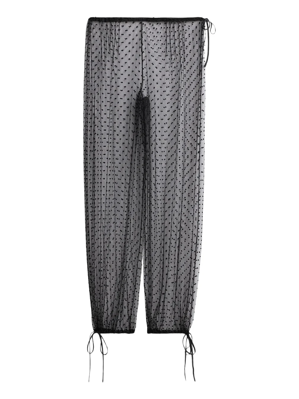 Women's Merci Polka Dot-Embroidered Tulle Cover-Up Pants