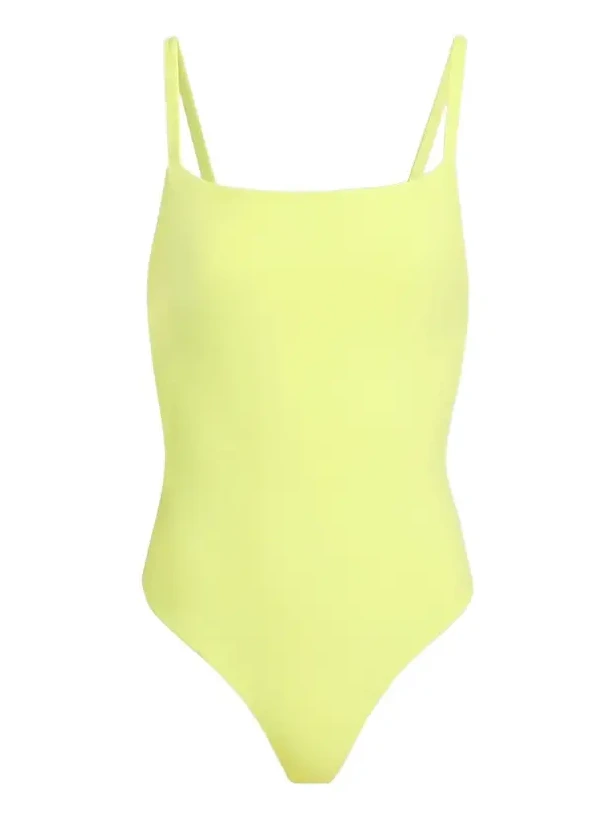 Women's Echauffe Straight Neck One-Piece Swimsuit