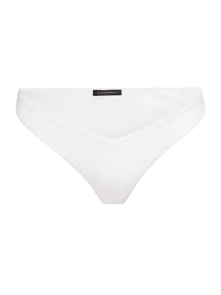 Kiki de Montparnasse Women's Coeur Cheeky Bikini Bottom - Ivory - Size XL | Image 1 Kiki de Montparnasse Women's Coeur Cheeky Bikini Bottom - Ivory - Size XL | Image 1