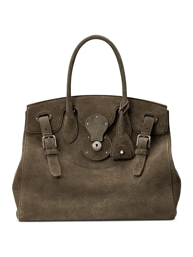 Women's Extra-Soft Ricky 33 Suede Top Handle Bag Women's Extra-Soft Ricky 33 Suede Top Handle Bag