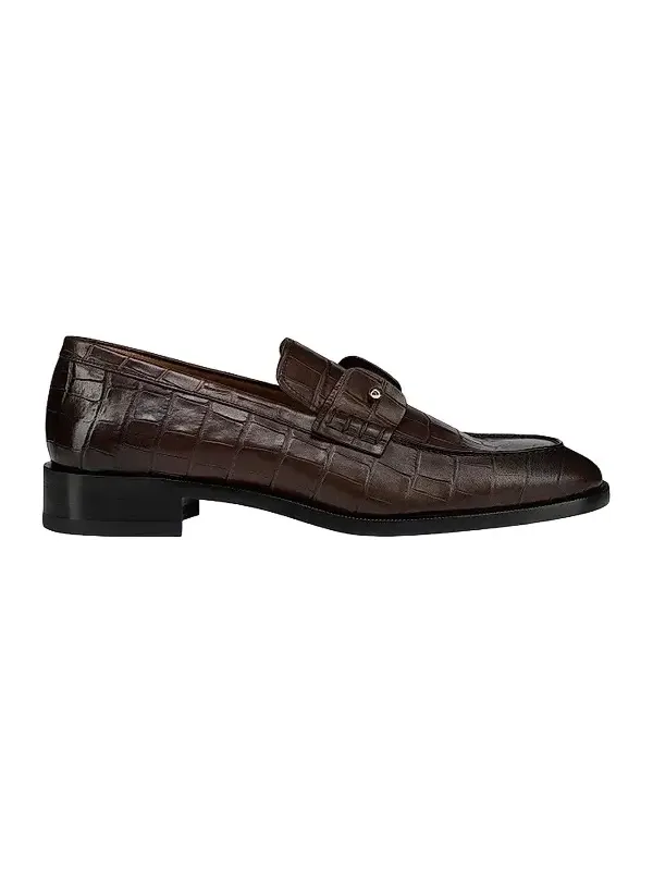 Men's Chambelimoc Patinated Leather Loafers Men's Chambelimoc Patinated Leather Loafers