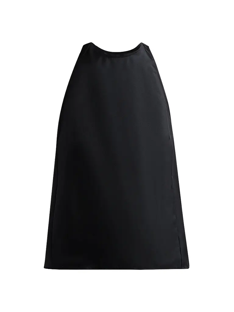 Loulou de Saison Women's Cami Silk Sleeveless Cape Top - Black - Size XS | Image 1 Loulou de Saison Women's Cami Silk Sleeveless Cape Top - Black - Size XS | Image 1