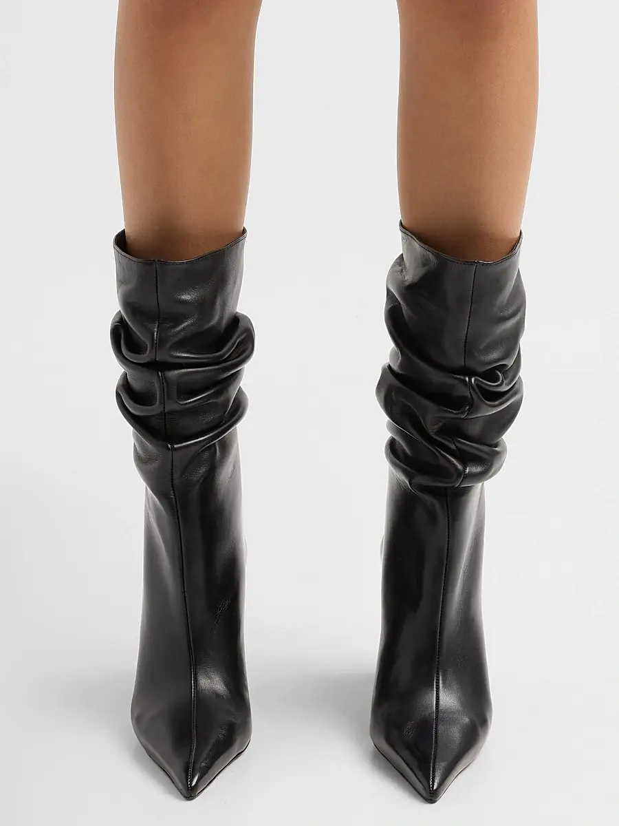 Schutz Women's Harriet 90MM Leather Boots | Thumbnail 2 Schutz Women's Harriet 90MM Leather Boots | Thumbnail 2